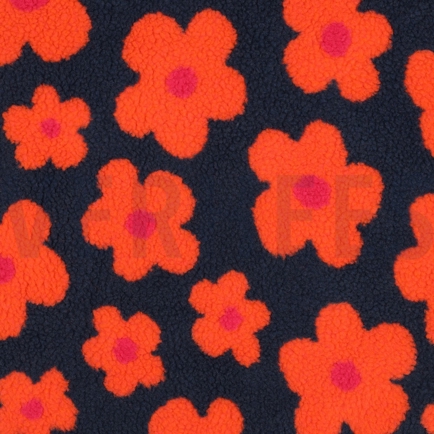 TEDDY JACQUARD FLOWERS NAVY (hover)