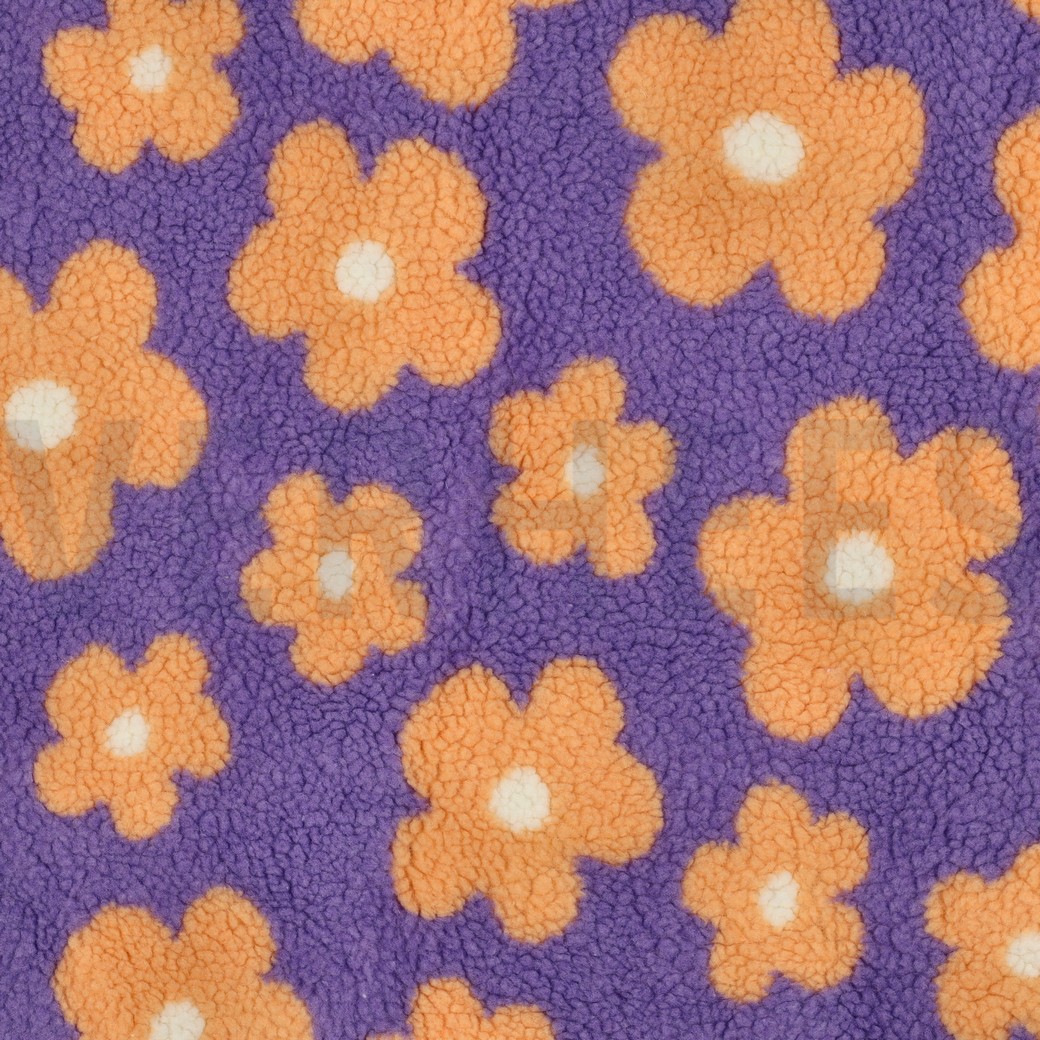 TEDDY JACQUARD FLOWERS LILAC