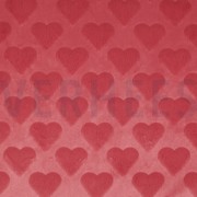 FAUSSE FOURRURE CŒURS ROUGE (thumbnail)