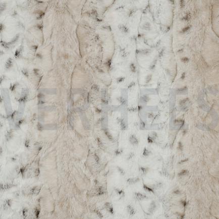 FAUX FUR ANIMAL SKIN BROWN (hover)