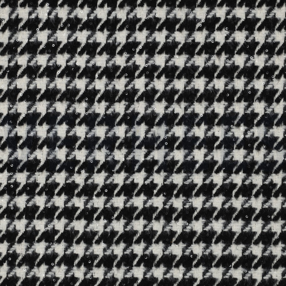 PIED DE POULE SEQUINS BLACK