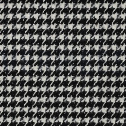 PIED DE POULE SEQUINS BLACK (hover)