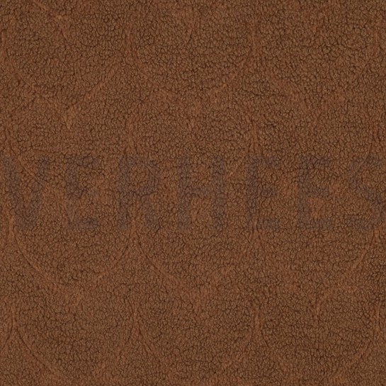 TEDDYSTOFF JACQUARD HERZEN BRAUN #7