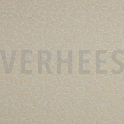 KATOEN BADSTOF GEBREID DIERENHUID NATURAL GEWASSEN (hover)