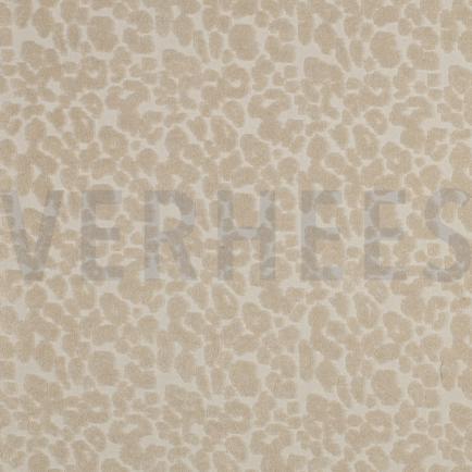 COTTON TOWELLING KNIT ANIMAL SKIN SAND (hover)