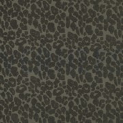 COTTON TOWELLING KNIT ANIMAL SKIN DARK GREEN (thumbnail)