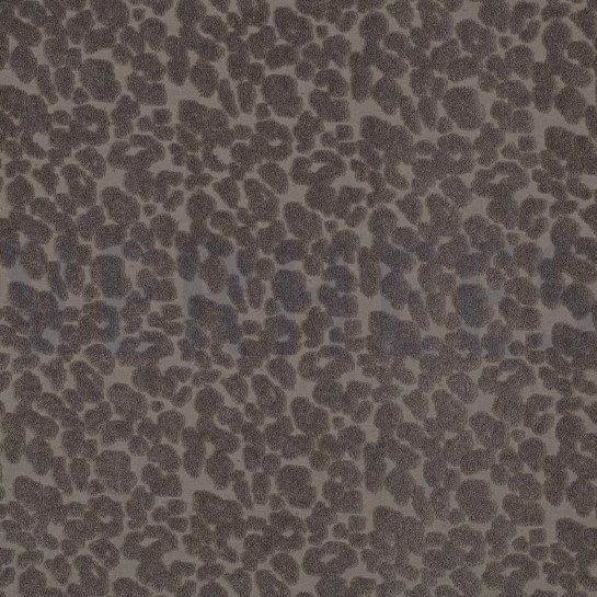 BAUMWOLLE FROTTEE GESTRICKT TIERHAUT TAUPE #7