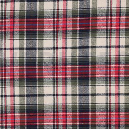 COTTON YARN DYED BRUSHED CHECKS PICKLE (hover)