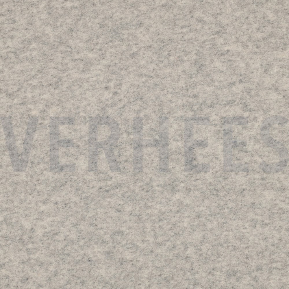 MERINO WOLL FLEECE HELLGRAU