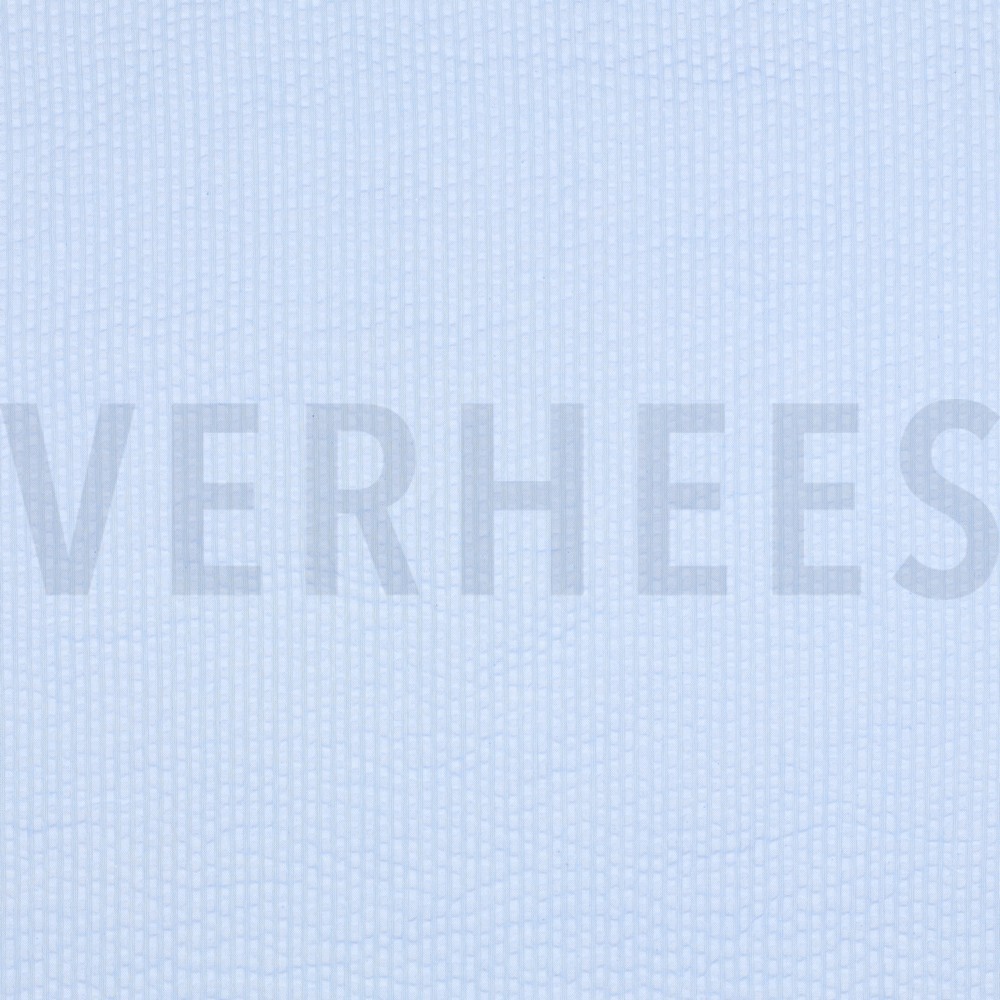 KATOEN SEERSUCKER GARENGEVERFD STREPEN BLAUW