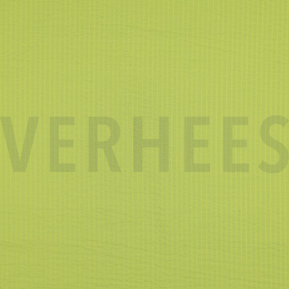 BAUMWOLLE JACQUARD SEERSUCKER LIMETTE