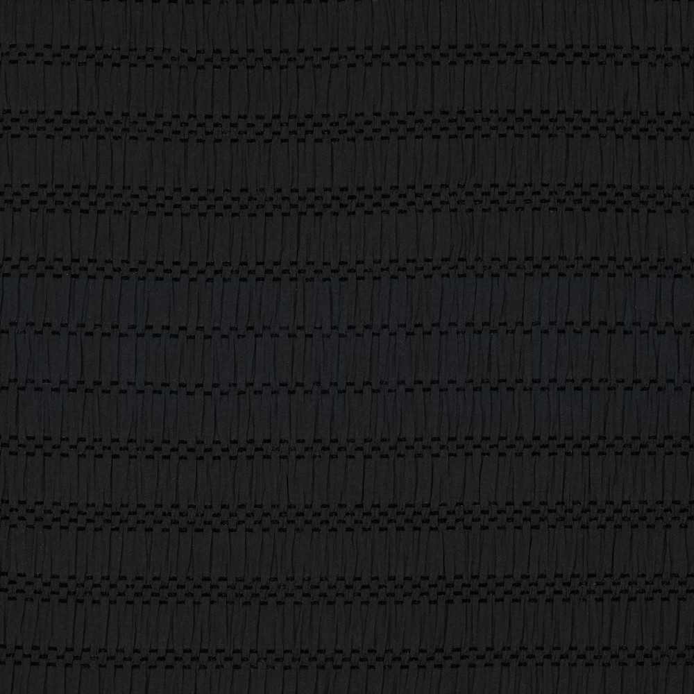 CHENILLE JACQUARD ZWART