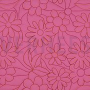 COTTON STEPPED FLOWERS PINK (thumbnail)