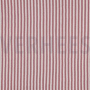 MUSSELIN GARNGEFÄRBT STREIFEN ROSÉ (thumbnail)