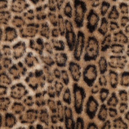 FAUX FUR ANIMAL SKIN CAMEL (hover)