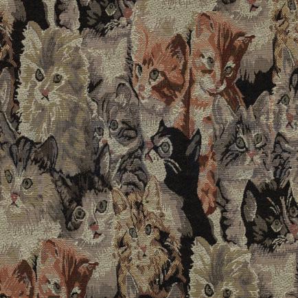 GOBELIN CATS BROWN (hover)