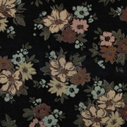 GOBELIN CHENILLE BLUMEN SCHWARZ (thumbnail)