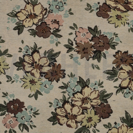 GOBELIN CHENILLE BLUMEN SAND (hover)