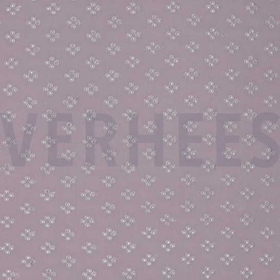 VISKOSE RADIANCE STICKEREI LILA #7