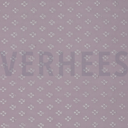 VISCOSE RADIANCE BRODERIE LILAS (hover)