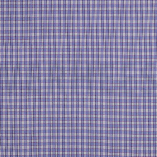 COTTON YARN DYED CHECKS SHINY THREAD LAVENDER #7