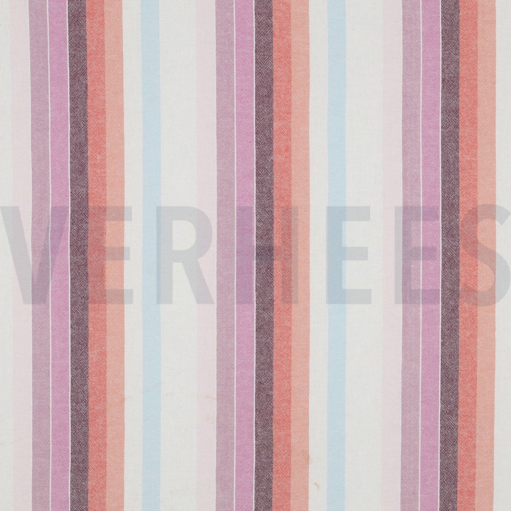 COTTON YARN DYED STRIPES MULTICOLOUR