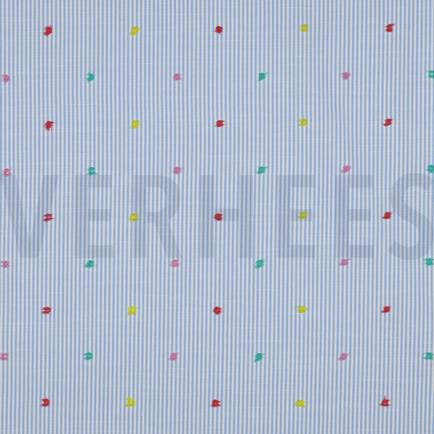 COTTON STRIPES DOBBY BLUE (hover)