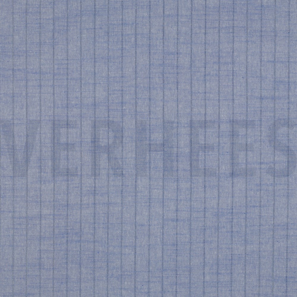 KATOEN GARENGEVERFD STREPEN LUREX BLAUW