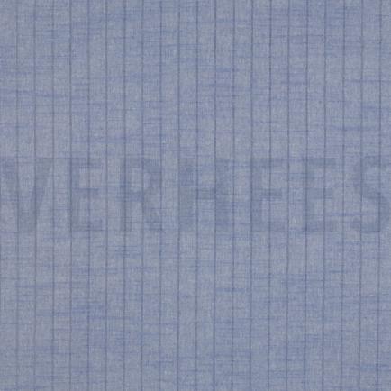 COTTON YARN DYED STRIPES LUREX BLUE (hover)