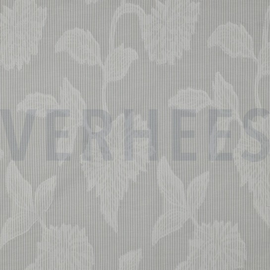 COTON TEINT FIL RAYURES JACQUARD FLEURS SABLE #7