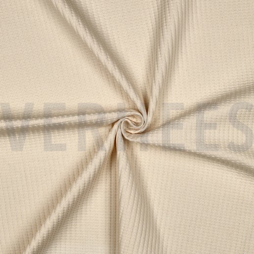 BAUMWOLLE STRICK WAFFEL GOTS 