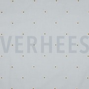 COTON VOILE BRODERIE FLEURS LUREX BLANC (thumbnail)