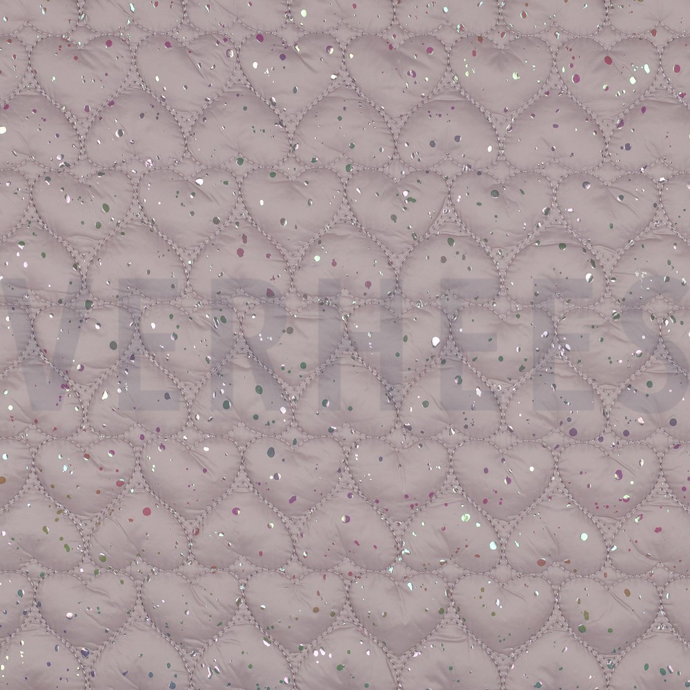 STEPPED FOIL HEARTS DARK POWDER