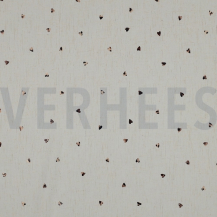 LINNEN VISCOSE FOLIE HARTEN ECRU (hover)