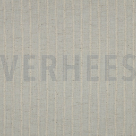 LINEN COTTON JACQUARD STRIPES BEIGE (hover)