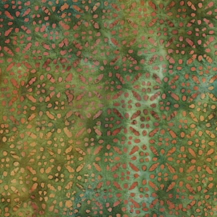 HANDCRAFTED BATIK VISCOSE GREEN (hover)