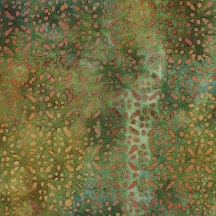 HANDCRAFTED BATIK VISCOSE GREEN (hover)