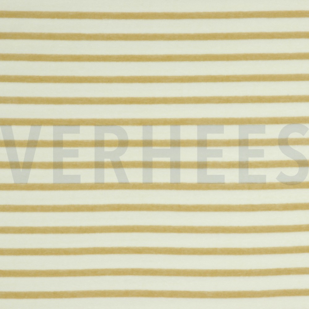 NICKY VELOURS GARNGEFÄRBTE STREIFEN SAND