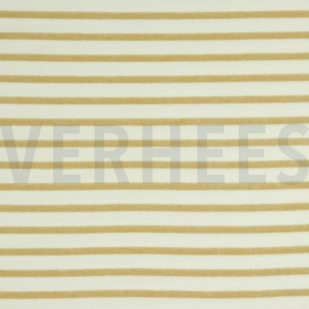 NICKY VELOURS GARENGEVERFD STREPEN ZAND (hover)