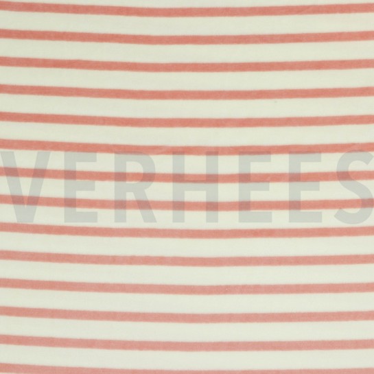 NICKY VELOURS GARNGEFÄRBTE STREIFEN ROSÉ #7