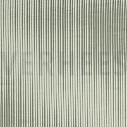 JERSEY JACQUARD STREPEN LEGERGROEN (thumbnail)