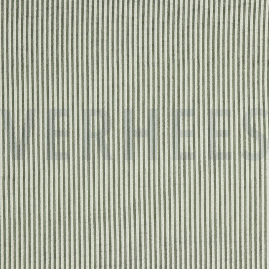 JERSEY JACQUARD STREPEN LEGERGROEN #7