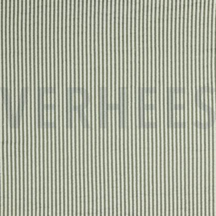 JERSEY JACQUARD STREPEN LEGERGROEN (hover)
