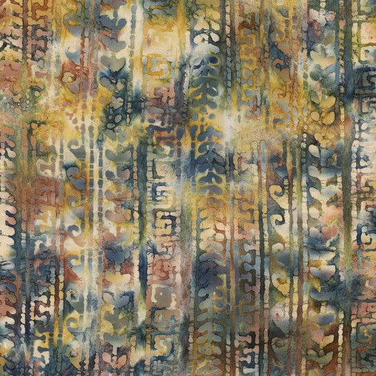 HANDCRAFTED BATIK COTTON GREEN #7