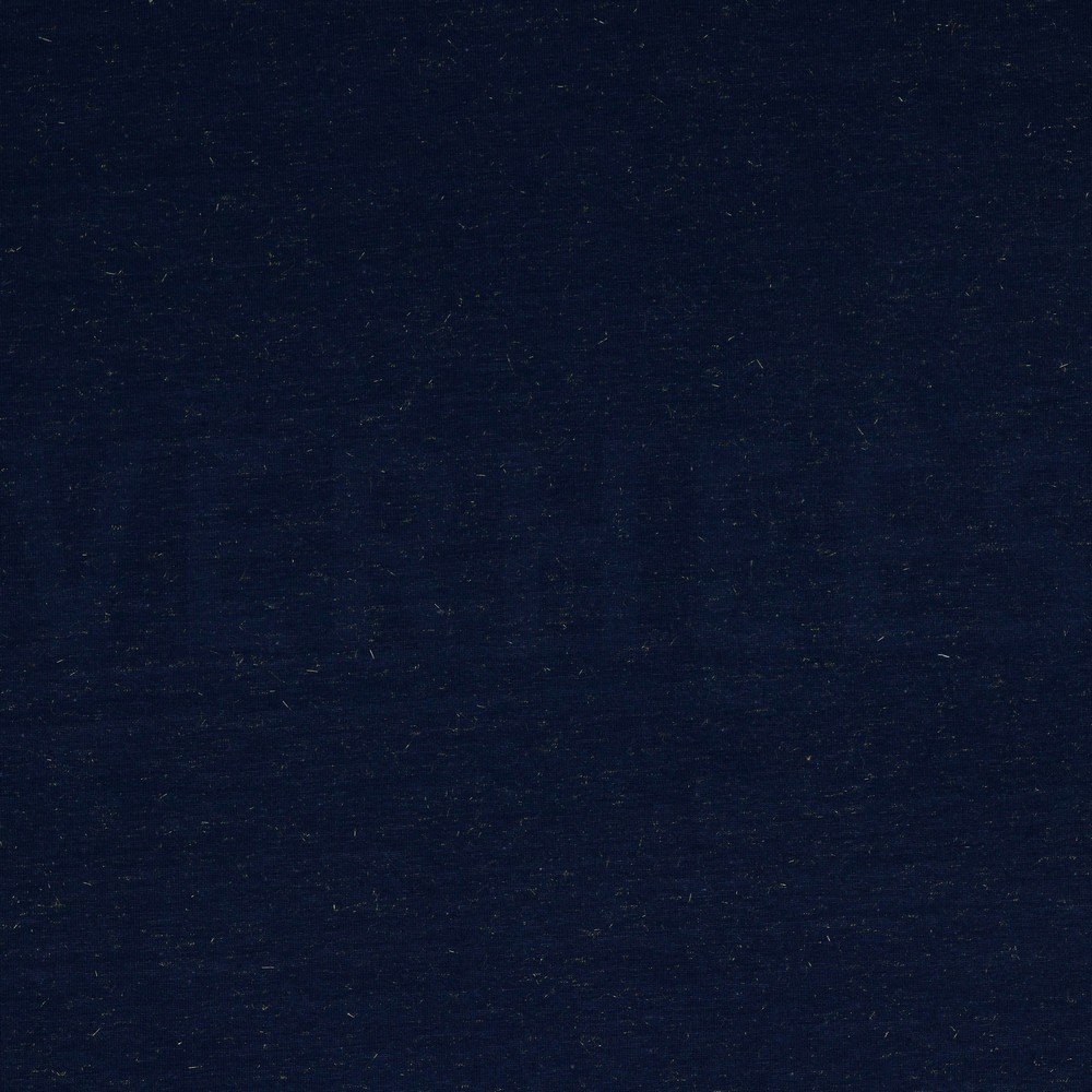 JERSEY GOLD LUREX MARINEBLAU