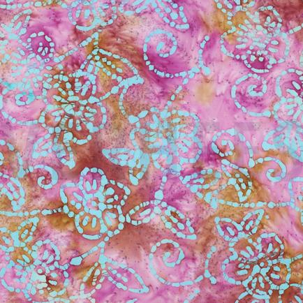 HANDCRAFTED BATIK COTTON PINK (hover)