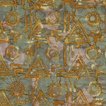 HANDCRAFTED BATIK COTTON OCHRE (hover)