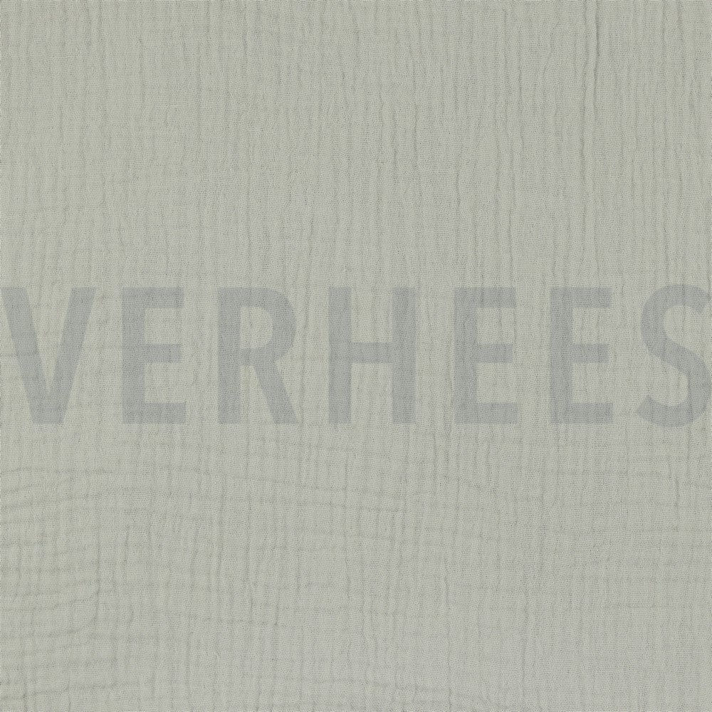 DOUBLE GAUZE GOTS GRIJS