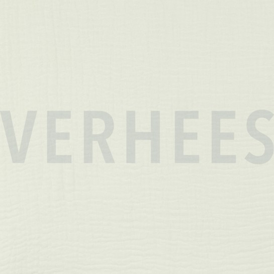 DOUBLE GAUZE GOTS GEBROKEN WIT #7