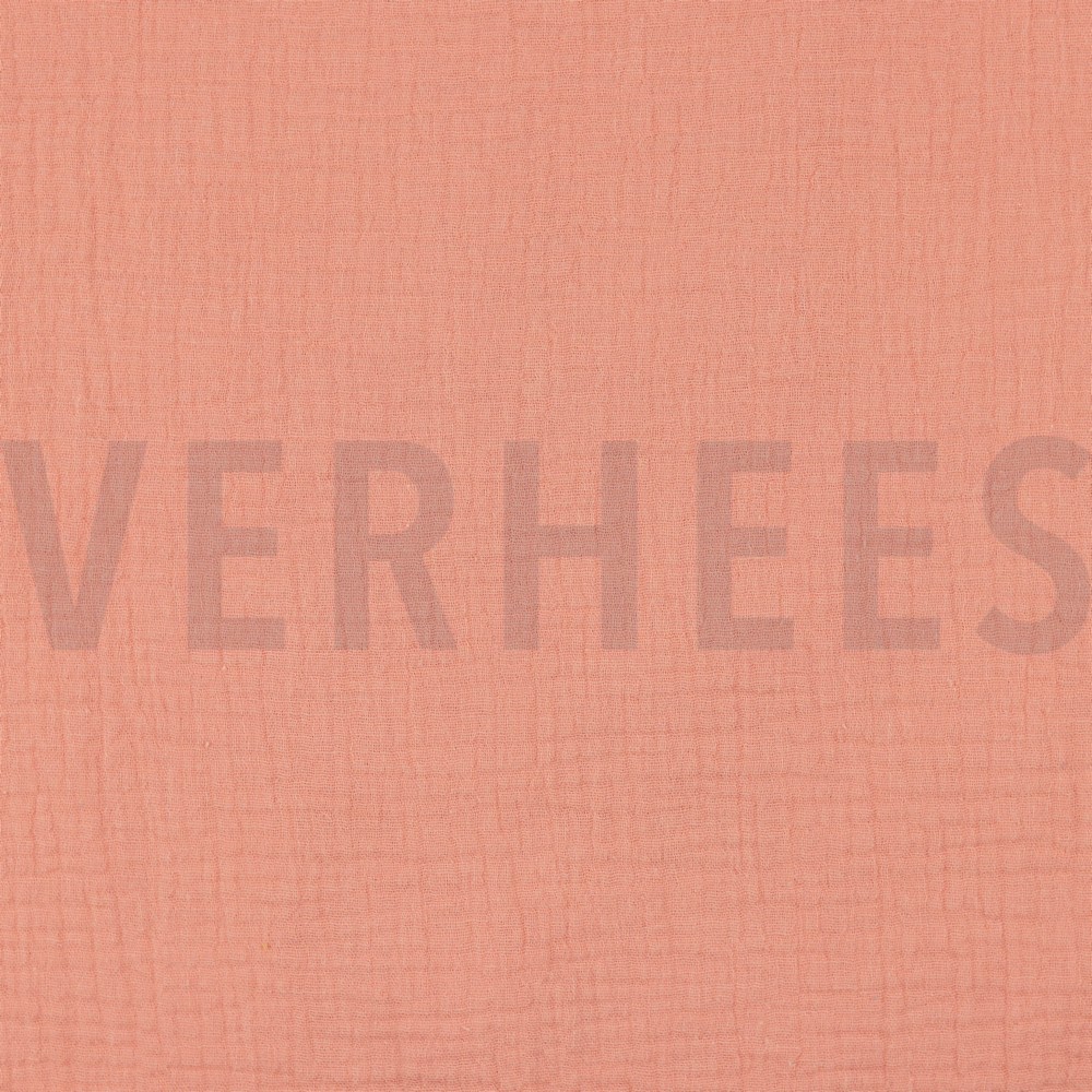 DOUBLE GAUZE GOTS ZALM